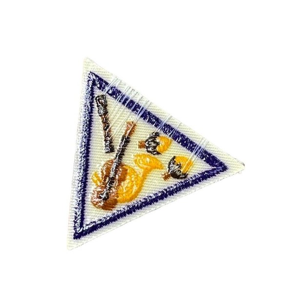Try It Sounds of Music Patch GSA Girl Scouts of America Brownie Girl Retired u - Picture 2 of 2